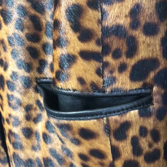 Rag & Bone Sigrid leopard calf hair jacket - Picture 3 of 8